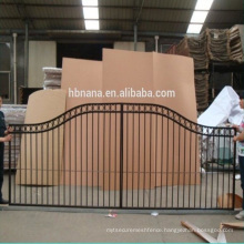 steel or aluminum gate design